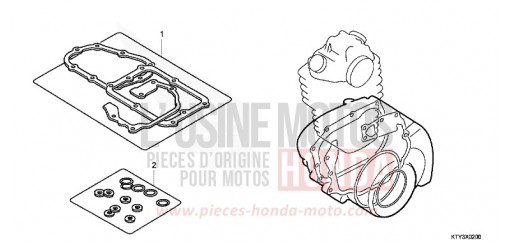 GASKET KIT B CBR125RSC de 2012